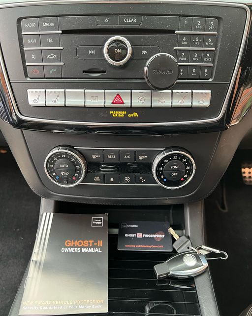 Mercedes Ghost mercedes dashboard