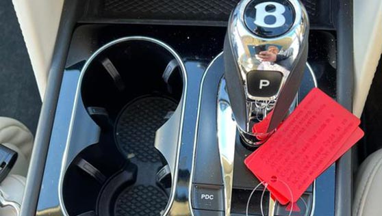 Bentley Bentaga protected with Meta Trak S5VTS Deadlock 