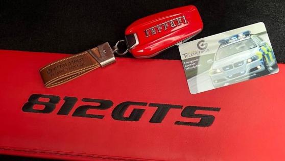 Ferrari key with security card