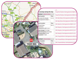 SmarTrack Cat 5 Map